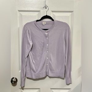 Lavender cardigan